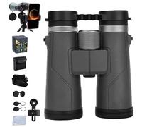 Puruxe Binoculars for Adults High Powered, Puruxe 10×42 HD Binoculars, Premium Optical Clarity, Professional Waterproof, for Bird Watching, Hiking, Cruise, Travel (Black+Clip)