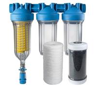 purway HYDRA BIG TRIO Rainmaster - Filtro de agua de lluvia (1 pulgada)