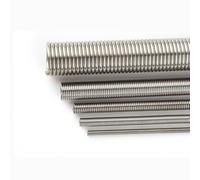 Purzen Muelle de Extensión Acero Inoxidable 304 Longitud 1 m para Protección Cable Manguera Alambre Maquinaria Industrial Taller Mantenimiento DIY,2mm*20mm*1m