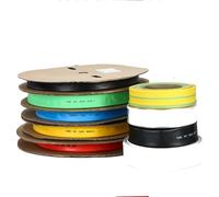 Purzen Tubos Termorretráctiles, Termoretractil para Cables,El Tubo termorretráctil Tiene Excelentes propiedades ignífugas y aislantes, 12 Tamaños-Relación de Contracción 2:1,Rojo,4 mmx2m