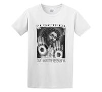 Puscifer Dont Shoot The Messenger Funny Soft T-Shirt Man'S Fashion Cotton White Clothes Unisex tee S