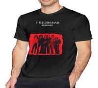 PUSFRZO The J Geils Band Bloodshot - Camiseta de algodón de manga corta con cuello redondo, Negro, XXL