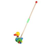 Push Along Toy - Walking Pull Toy, Cartoon Folding Push Walker Learning Aid | Kids Balance Training Device | Interactive Mobility Supportt For Developmental Activity Boys Girls Indoors
