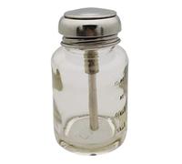 Push Bottle Bottle Push Bajo Dispensador de alcohol para el consumo de maquillaje de esmalte de uñas 80 ml.