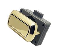 Push Lock Versatile & User Friendly Button Mechanism Push Button Furniture Safety For Trailer & Household Use Yacht Storage Lock