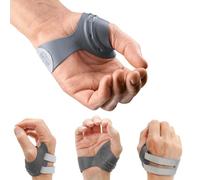PUSH MetaGrip CMC - Soporte para pulgar para aliviar el dolor de artritis, estabilizador de pulgar y soporte para el dolor de osteoartritis articular CMC, ajustable y cómodo (mano derecha, mediano)