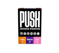 PUSH MIX Hidratación Avanzada, 5 Sticks de Cada Sabor- Agua de Coco Natural, Electrolitos, Probióticos, Hierro, Zinc, Vitaminas y BCAAs. Sin cafeína, Sin Azúcar añadido