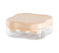 Push Pop Ice Cube Tray with Lid,Easy Release Ice Mold,BPA Free Silicone