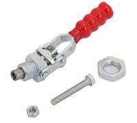 Push Pull Toggle Clamp, 100kg Clamping Force Galvanized Iron Fast-Action Clamp with 0.79 Inch Range for Welding Jigs Tool Fixtures, 3.94x3.15x1.18in