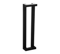 Push pulled Handles, Glass Door pulled, Stainless Steel Handrail, Sturdy Square Tube Design Modern Double Curved Lever Style for Entry, Front Gate, Sliding Doors, Bedroom, Offices, Indoor, Outdoor Use