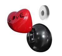 Push Start Button Joystick, Heart Car Starter Button Cover, Metal Engine Start/Lever, Premium Automotive Interior Accessories for Cars and Trucks, Stylish Control Upgrade