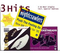 PUSH THE FEELING ON / Two Can Play That Game / THE BOMB (3 CD Singles Compilation incl. NIGHTCRAWLERS, Brown, Bobby & BUCKETHEADS - 13 Tracks) PUSH THE FEELING ON MK Mixes 95 / Two Can Play That Game K Klass Radio 3.31 / Klassic 7.17 / Game Over Mix 5.18 / THE BOMB ARMAND VAN HELDEN RE-EDIT 8.03 / u.a.