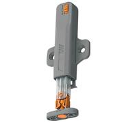Push to Open Cabinet Hardware Latch, Heavy Duty Touch Release Mechanism for Doors Drawers Cupboards Closets, ABS MetalHandle-Free Hidden Press System, 11.2×3.2cm
