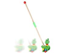 Push Toy Duck | Wooden Push-Along Toy | Kids ush Pull Walking Learning Toys | Fun Walkker for Balance Learning- for Boys Girls Indoor Outdoor Garden Yard Park Home Bedroom Living Room