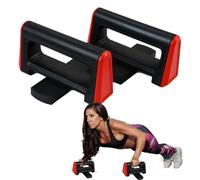 Push Up Bar, Foldable Fitness Support, ABS Portable Gym Equipment, Multifunctional Strength Trainer, for Women, Men, Athletes, Indoor, Outdoor, Travel, Room, Garage, 6.5x4.92x3.54 inches