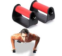 Push Up Bar Push Up Bar Stand Pushup Upper Body, Arms, Chest And Back Workout Red
