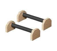 Push Up Bars, Hand Grip Trainer, Non-Slip Strength Tool, Equipment for Planks Handstands Home Gym Workout Fitness Exercise and Upper Body Conditioning, 5.12x11.81 In