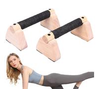 Push Up Bars para el piso, Push Up Bar - Up Handles Parallettes Bars - 2x Juego de equipos no deslizantes, accesorios portátiles de gimnasio para el hogar para entrenamiento de fuerza, entrenamie