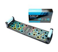 Push Up Board - Caja De Presione Plegable | Equipo De Gimnasio Profesional De Ayuda De Entrenamiento De Fuerza En El Hogar | Suministros De Entrenamiento Multifuncionales Para Hombres Y Mujeres