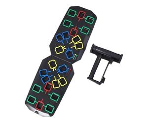 Push -up Challenge Board, Pushup Board Fitness | Equipo de entrenamiento profesional plegable no antideslizante - Equipo de entrenamiento de fuerza de acondicionamiento de músculos pectorales - Plan