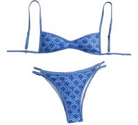 Push Up para Traje De Baño para Ingles Aros Completo Transparentes Braga Atrevidos Team Hot Ancho Festoneado Tricot Dye Combinables Iguales Rubias Muchacha Llenitas Blusa