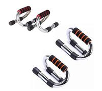 Push Up Stand Bars | Asas para flexiones y flexiones pectorales hombros abdominales espalda tríceps | Accesorios de acero para Home Fitness Gimnasio
