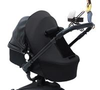 Pushchair Weather Protector - UV Shade Canopy, Portable Pram Rain Shield, Comfortable Travel Gear | Easy Install Attachment Tool, for Daily Commute Picnic Camping Outdoor Activity Trip Gear