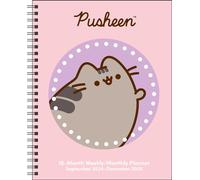 Pusheen 16-Month 2024-2025 Weekly/Monthly Planner Calendar