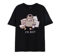 Pusheen Camiseta I'm Busy de Manga Corta para Adultos Unisex (NS7745)