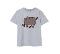Pusheen Gris Meow Camiseta de manga corta Chicas
