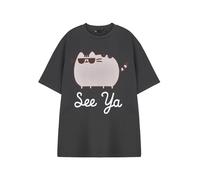 Pusheen Gris See Ya Camiseta de manga corta Adultos Unisex