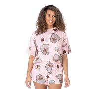 Pusheen Juego de Pijama Corto para Mujer (NS7530)