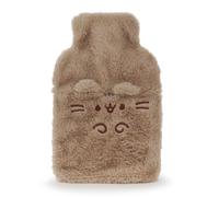 Bolsa de agua caliente para mujer Pusheen | Almohadilla térmica peluda marrón para damas y niñas | Accesorio de felpa aislado |Regalo para adultos y niños