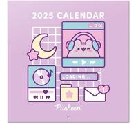 Pusheen Month to View Square Calendar Official Product 2025