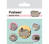 Pusheen Paquete de insignias multicolor 10 x 12,5 cm