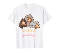 Pusheen Pizza Purrty Camiseta