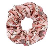 Pusheen The Cat Pink Strawberry Milk Carton Hair Scrunchie