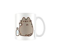 Pusheen Yum - Taza (tamaño único), Color Blanco y Gris