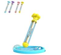 Pusher Type Fun Fireworks Water Jet Spray Toy, Romantic Firework, Style Water Spray Toy For Couples, Firework Water Gun, For Beach Pool Water Spray (Yellow)