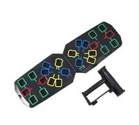 Pushup Board Fitness - Soporte Pushup de entrenamiento de fuerza, antideslizante plegable, equipo de ejercicio antideslizante, herramienta de entrenamiento de fuerza, herramienta de construcción