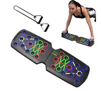 Pushup Board, Multifunctional Ejercise, Stands con Counter automático, Color-Coded Training System, for Muscle Ejercise, Home, Workout, Fitness, Bodybuilding