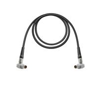 PUSOKEI 0B Cable de Alimentación de ángulo Recto Macho a Macho de 2 Pines, Compatible con TeradekBond, ARRIAlexa, ZCAM E2, RS2/RS3, TiltaFloat, Small HD (34,3 Pulgadas)