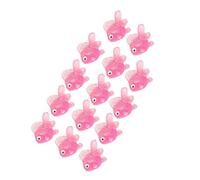 PUSOKEI 14 Piezas de Juguete de Dorado Falso, Mini Figuras Realistas de Dorado TPR, Simulado de 0,98 Pulgadas para Juegos de Carnaval, Proyecto Escolar, Decoraciones de Juguetes de Baño (Pink)