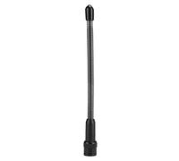 PUSOKEI 3dBi 400-470MHz 50W 50ohm BNC-Macho Antena de Resorte Se Adapta para IC-V9 Walkie Talkie Ham Radio, 16cm/6.30inch Antena de Resorte Profesional Antena UHF(Negro)