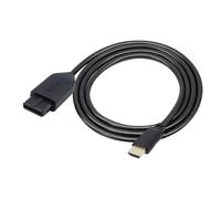 PUSOKEI Adaptador Convertidor N64 a HDMI, Compatible con Salida de Audio y Vídeo, Cable HDMI para N64 SNES NGC SFC, Plug and Play (1,5 M/4,9 pies)