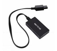 PUSOKEI Adaptador Convertidor N64 a HDMI, Convierte la Señal de Vídeo de la Consola de Juegos N64 a Señal HDMI, Cable de Enlace HD 1080P para