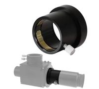 PUSOKEI Adaptador de Rosca Hembra M42X0.75 a 1,25", Adaptador de Ocular T2 de Aleación de Aluminio a 1,25 Pulgadas con Círculo Interno de Compresión de Latón para Astrofotografía u