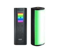 PUSOKEI Barra de Luz LED RGB para Vídeo, Varita Magnética de Iluminación para Fotografía Portátil, 85+ CRI y 600 Lux, ángulo de Iluminación de 120°, Regulable 2500 K-7000 K, Batería de