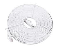 PUSOKEI Câble LAN Ethernet Gigabit Cat6, Câble Réseau RJ45, Câble de Raccordement Ethernet 600Mhz / S para Conmutador, Enrutador, Módem, Panneau de Brassage, PC (8M)