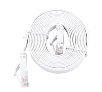 PUSOKEI Câble LAN Ethernet Gigabit Cat6, Câble Réseau RJ45, Câble de Raccordement Ethernet 600Mhz / S para Conmutador, Enrutador, Módem, Panneau de Brassage, PC (2M)